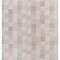 Laddha Home Designs 91" Beige and Cream Handcrafted Rectangular Coverlet - Full Size